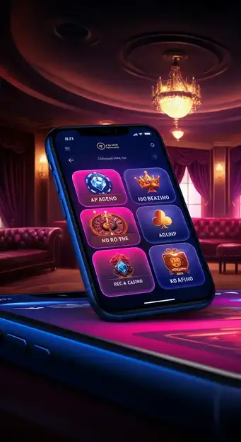 Dynamische homepage van NV Casino met futuristische elementen, snelle crypto-transacties en geavanceerde gaming-interface.